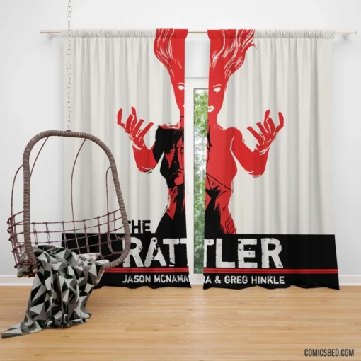 The Rattler Sinister Viper Comic Curtain