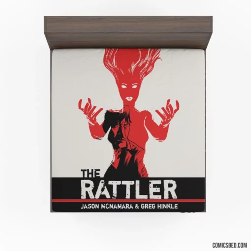 The Rattler Sinister Viper Comic Fitted Sheet 1