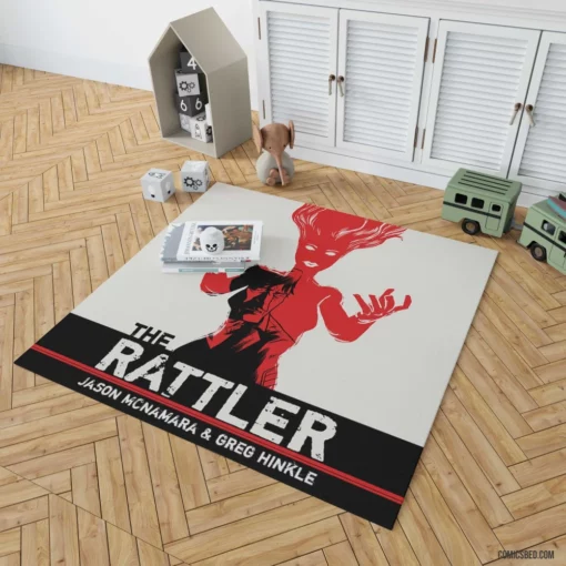 The Rattler Sinister Viper Comic Rug 1