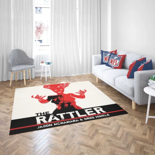 The Rattler Sinister Viper Comic Rug 2