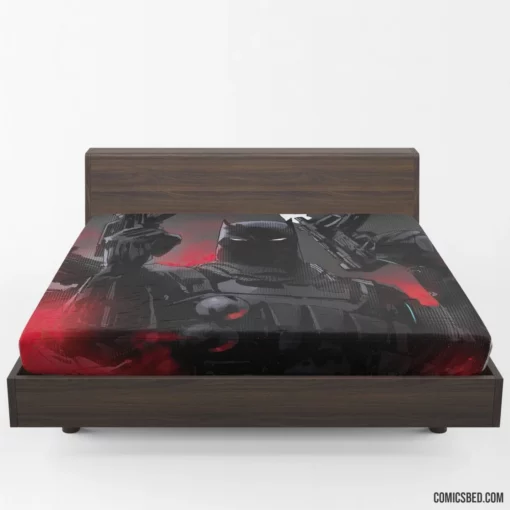 The Red Hood Chronicles Jason Todd Path Comic Fitted Sheet