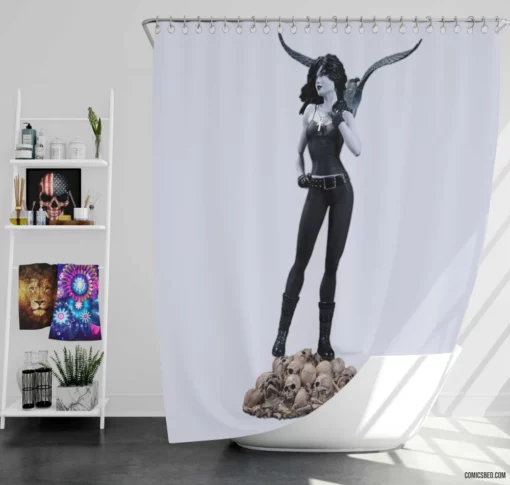 The Sandman Death DC Comics Realm Shower Curtain