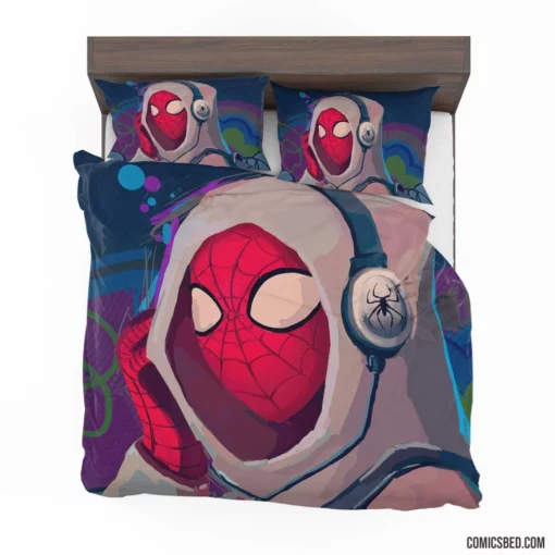 The Spectacular Spider-Man Webbed Wonders Comic Bedding Set 1