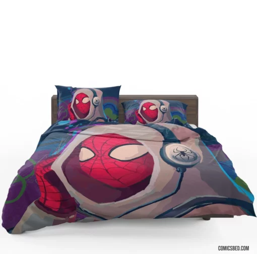 The Spectacular Spider-Man Webbed Wonders Comic Bedding Set