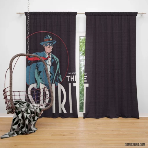 The Spirit DC Mysterious Hero Comic Curtain