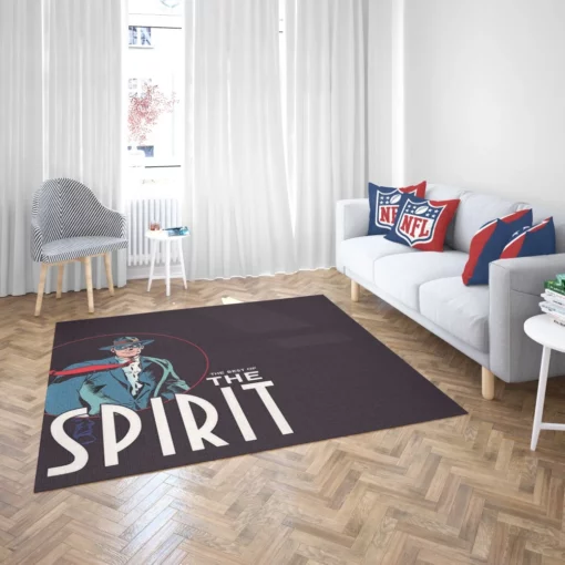 The Spirit DC Mysterious Hero Comic Rug 2