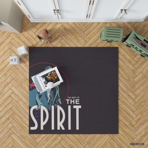 The Spirit DC Mysterious Hero Comic Rug