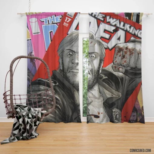 The Walking Dead Ominous Chronicles Comic Curtain