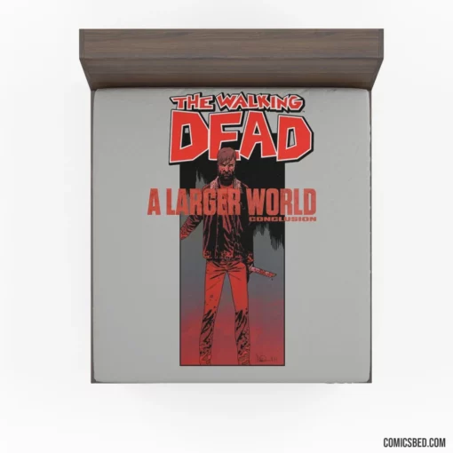 The Walking Dead Post-Apocalypse Comic Fitted Sheet 1