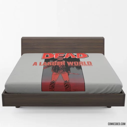 The Walking Dead Post-Apocalypse Comic Fitted Sheet