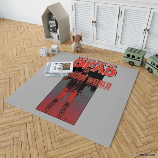 The Walking Dead Post-Apocalypse Comic Rug 1