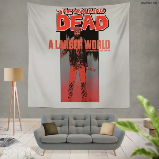 The Walking Dead Post-Apocalypse Comic Wall Tapestry