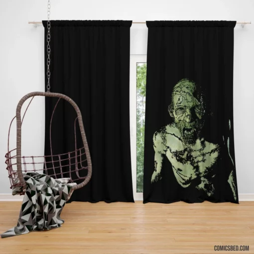 The Walking Dead Post-Apocalyptic Tales Comic Curtain