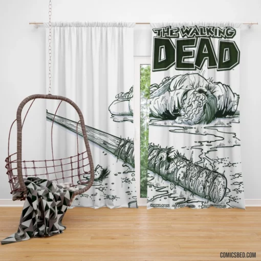 The Walking Dead Sinister Chronicles Comic Curtain