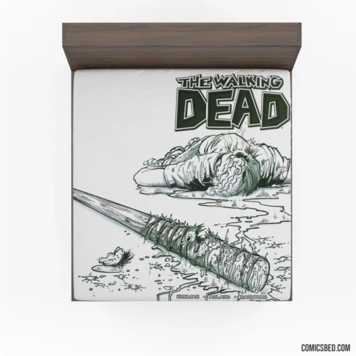 The Walking Dead Sinister Chronicles Comic Fitted Sheet 1