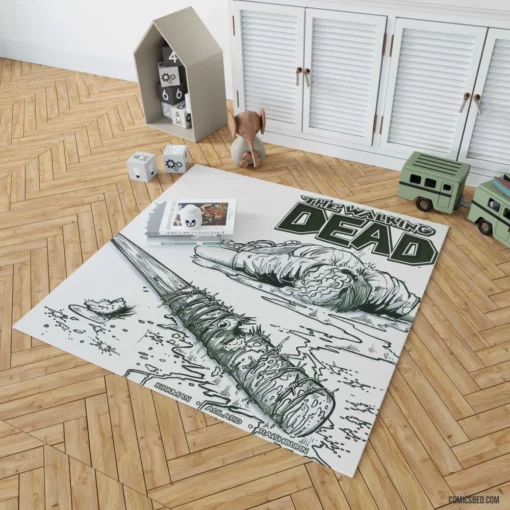 The Walking Dead Sinister Chronicles Comic Rug 1