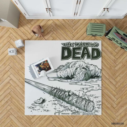 The Walking Dead Sinister Chronicles Comic Rug