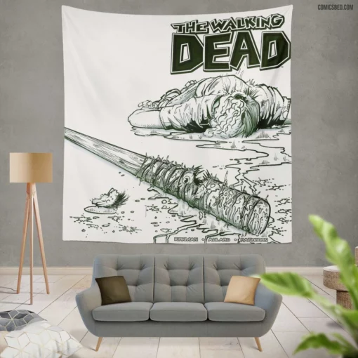 The Walking Dead Sinister Chronicles Comic Wall Tapestry