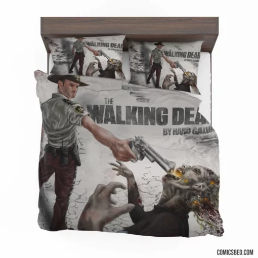 The Walking Dead Survival in Chaos Comic Bedding Set 1
