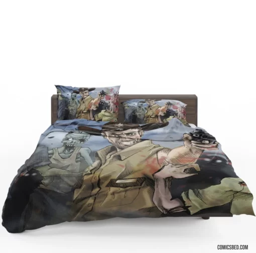 The Walking Dead Undead Adventures Comic Bedding Set