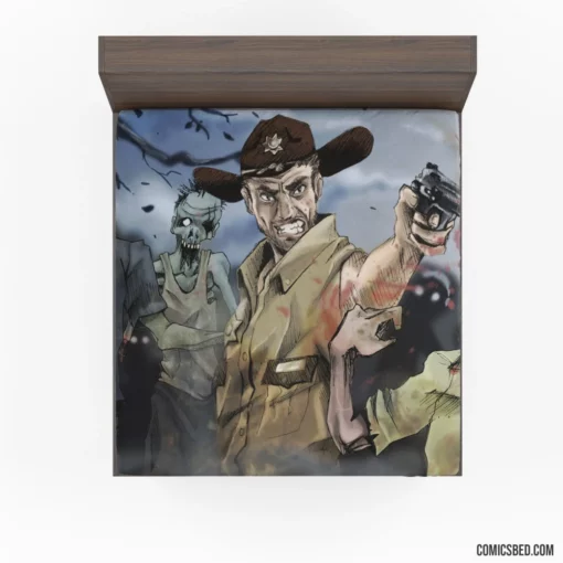 The Walking Dead Undead Adventures Comic Fitted Sheet 1