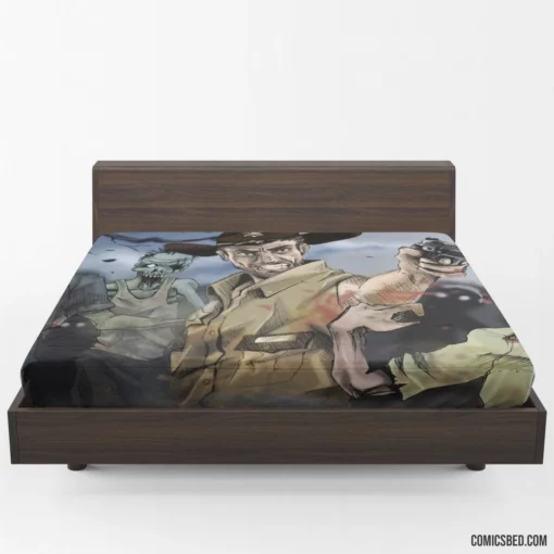 The Walking Dead Undead Adventures Comic Fitted Sheet