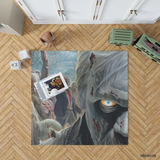 The Walking Dead Undead Odyssey Comic Rug