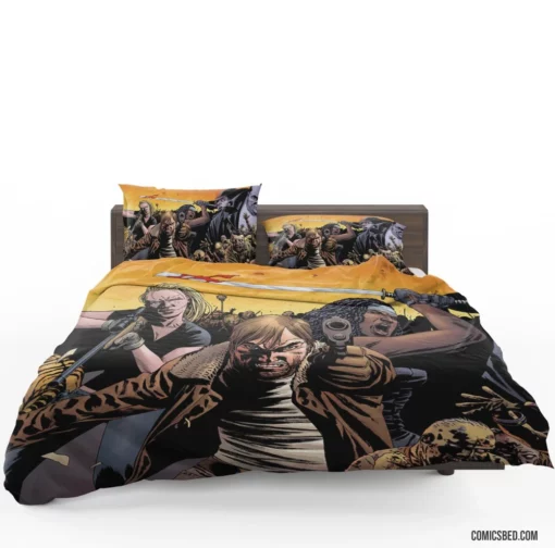 The Walking Dead Unholy Antagonist Comic Bedding Set