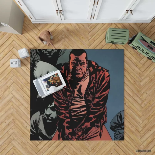 The Walking Dead Zombie Apocalypse Comic Rug