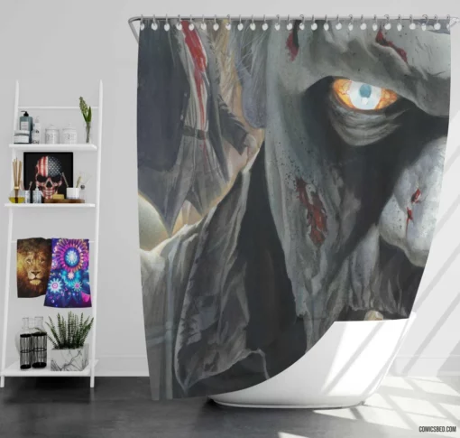 The Walking Dead Zombie Chronicles Comic Shower Curtain