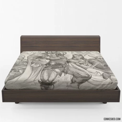 Thor Artwork Asgardian Comic Fitted Sheet