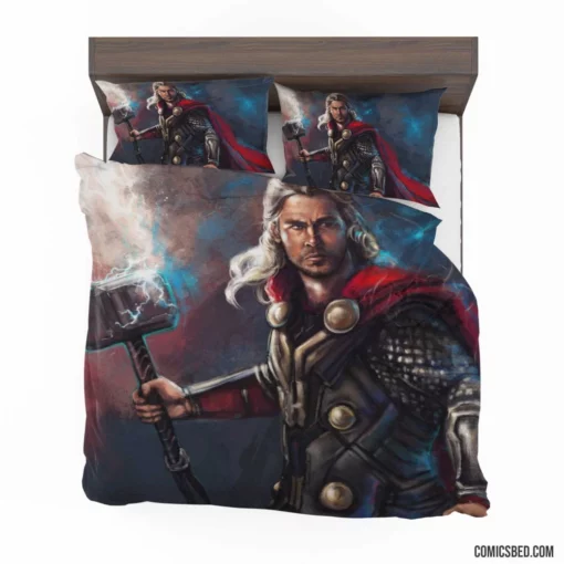 Thor Chris Hemsworth Mighty God Comic Bedding Set 1