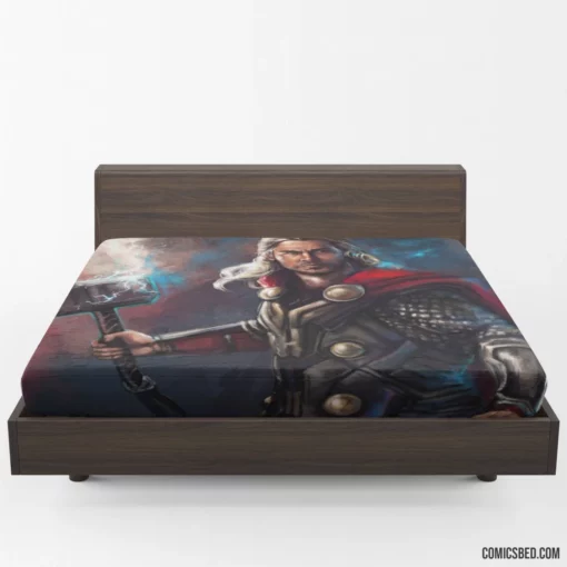 Thor Chris Hemsworth Mighty God Comic Fitted Sheet