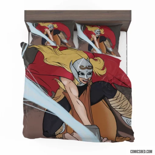 Thor Jane Foster Goddess Unleashed Comic Bedding Set 1