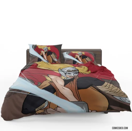 Thor Jane Foster Goddess Unleashed Comic Bedding Set