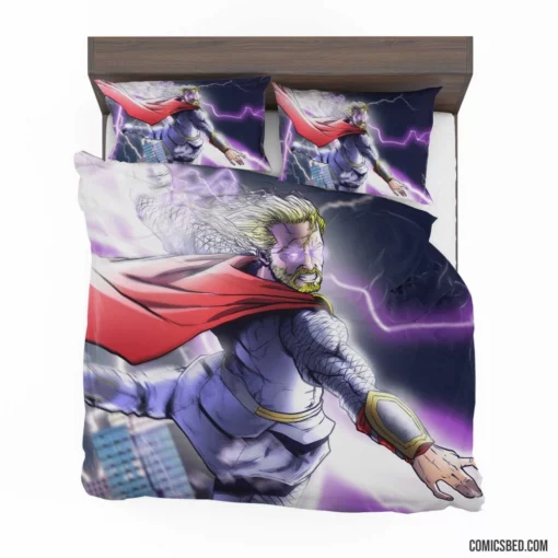 Thor Marvel Legendary Thunder God Comic Bedding Set 1