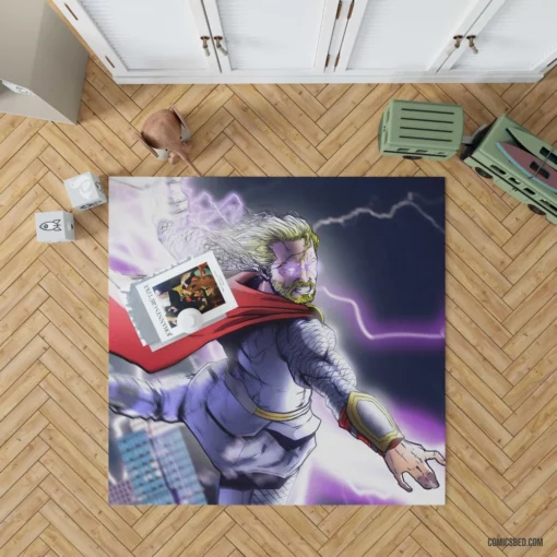 Thor Marvel Legendary Thunder God Comic Rug