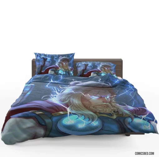 Thor Marvel Mighty Avenger Comic Bedding Set