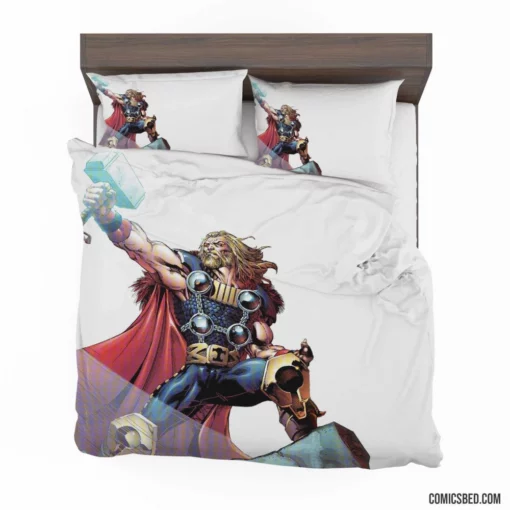 Thor Marvel Mighty God of Thunder Comic Bedding Set 1