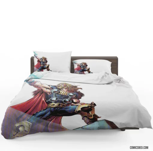 Thor Marvel Mighty God of Thunder Comic Bedding Set