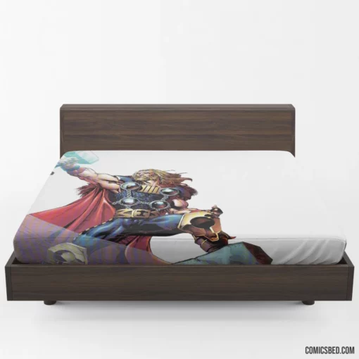 Thor Marvel Mighty God of Thunder Comic Fitted Sheet