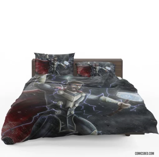 Thor Marvel Mighty Protector Comic Bedding Set