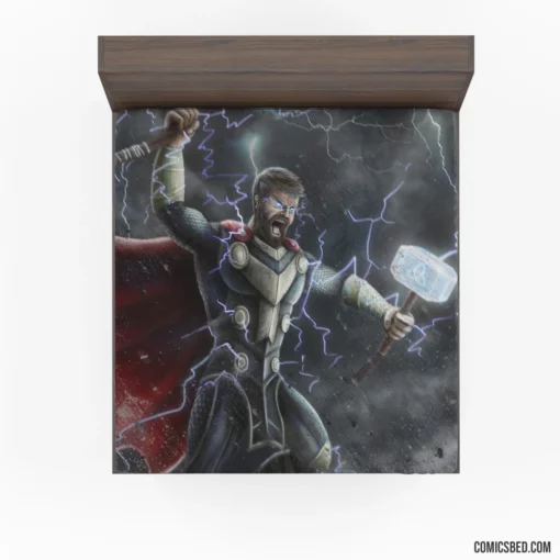 Thor Marvel Mighty Protector Comic Fitted Sheet 1