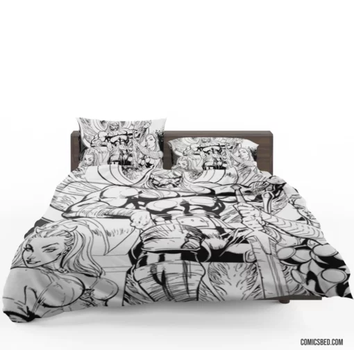 Thor Mighty God of Thunder Comic Bedding Set