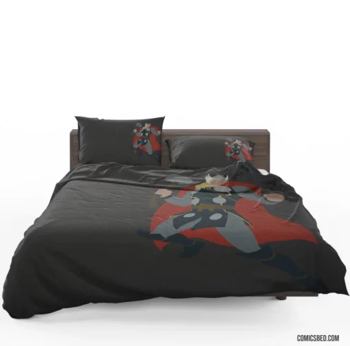 Thor Mighty Thunder God Comic Bedding Set