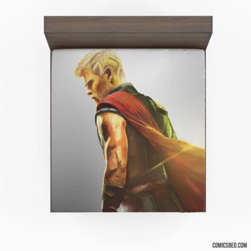 Thor Ragnarok God of Thunder Comic Fitted Sheet 1