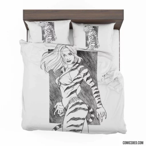 Tigra Cat Adventure Comic Bedding Set 1