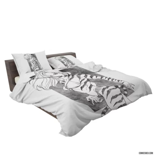 Tigra Cat Adventure Comic Bedding Set 2