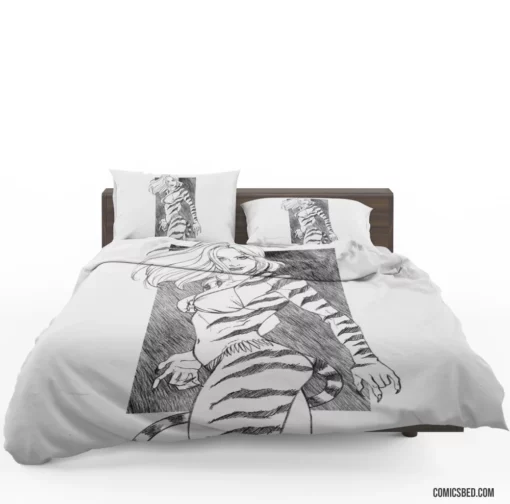 Tigra Cat Adventure Comic Bedding Set