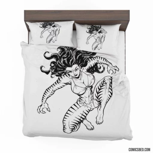 Tigra Feline Fury Comic Bedding Set 1